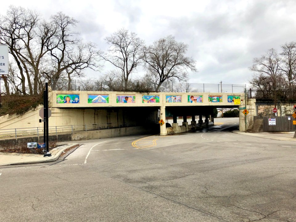 Delta Avenue Underpass, Columbia-Tusculum, Cincinnati, OH 