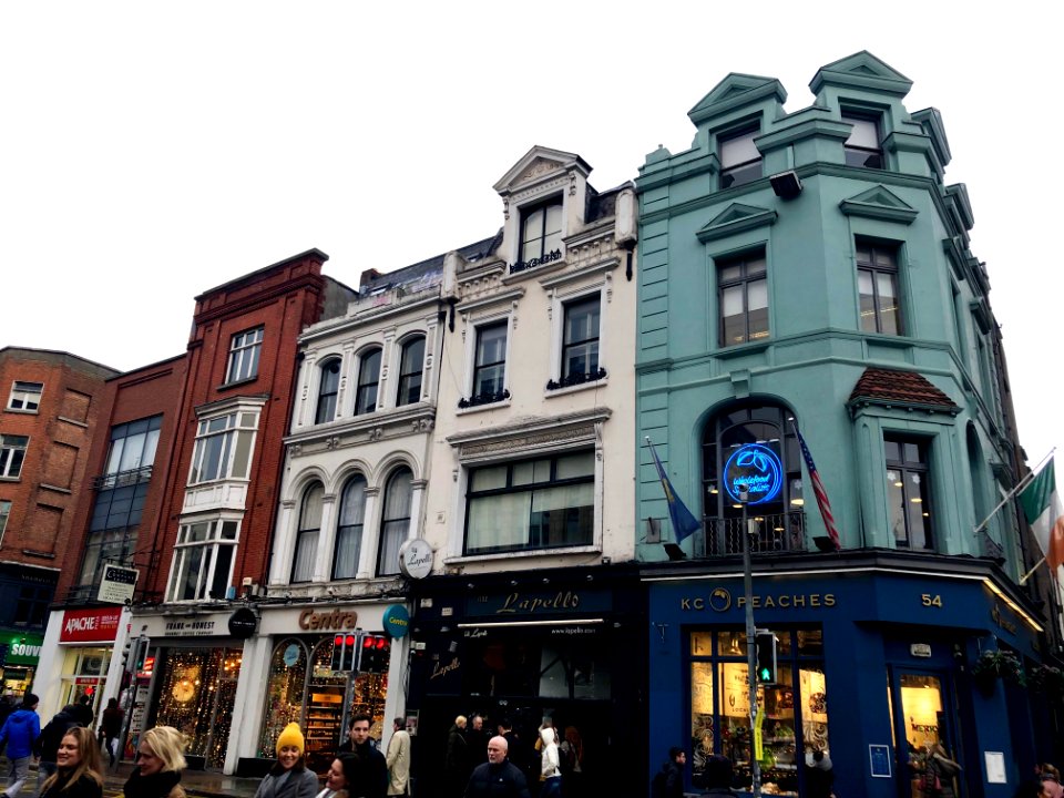 Dame Street, Dublin, Éire 