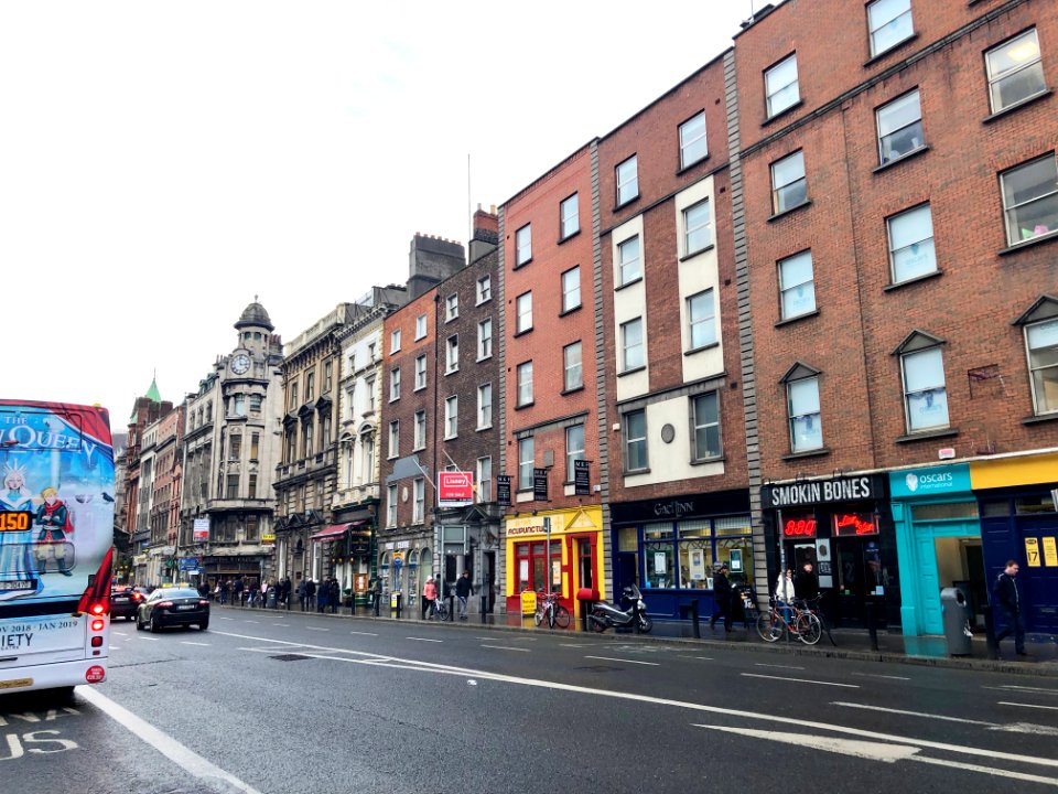 Dame Street, Dublin, Éire 