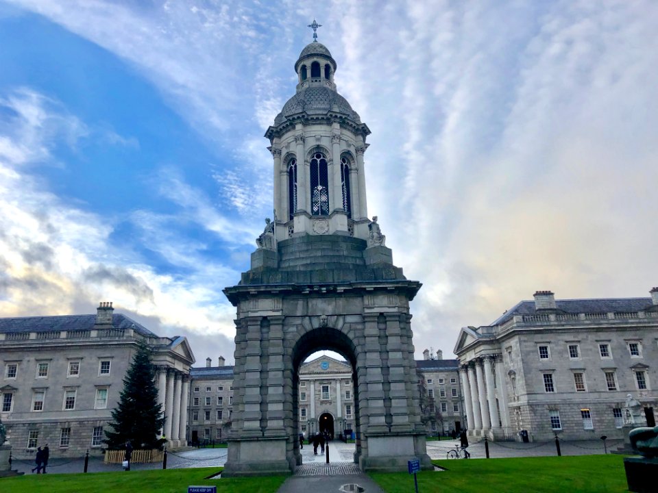 Campanile, Trinity College Dublin, Dublin, Éire 