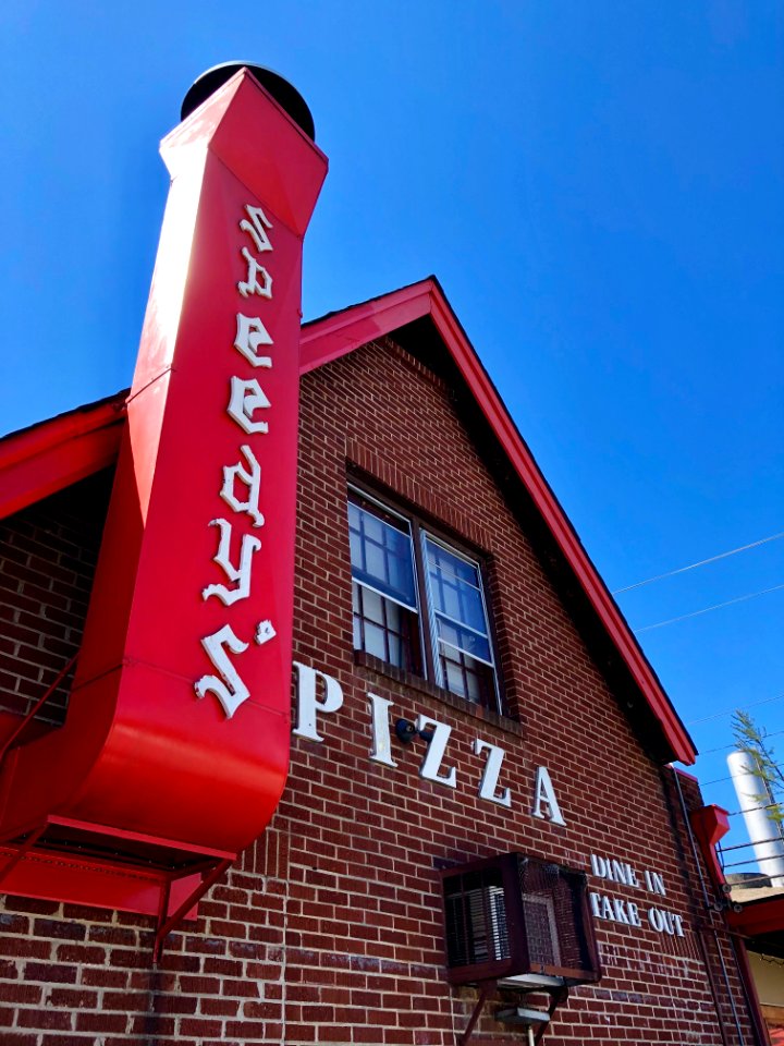 Speedy's Pizza Sign, Sylva, NC 