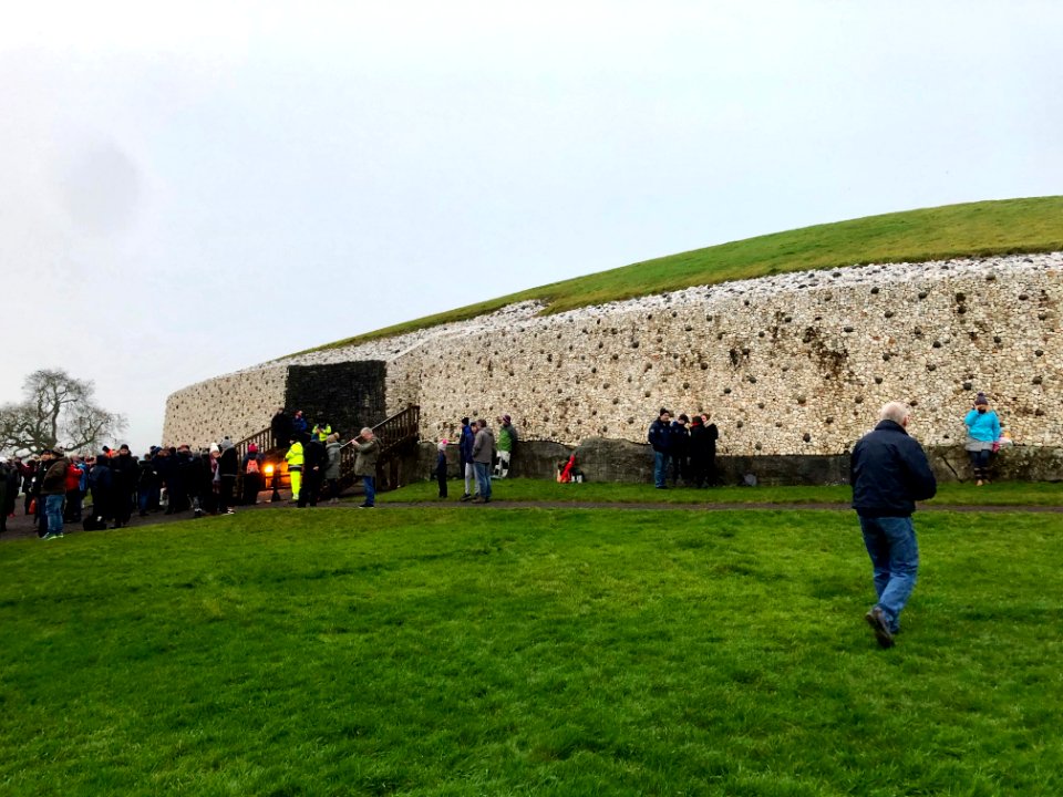 Newgrange (Sí an Bhrú) Monument, Donore, Éire 