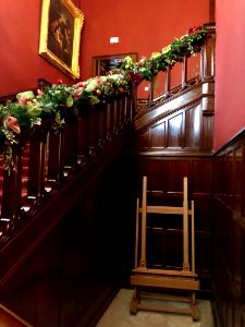 Grand Staircase, Kilkenny Castle, Cill Chainnigh, Éire 