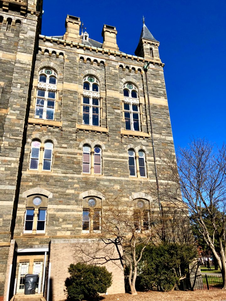 Healy Hall, Georgetown University, Georgetown, Washington,… 