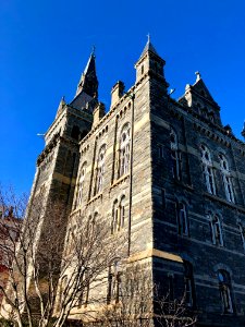Healy Hall, Georgetown University, Georgetown, Washington,… 