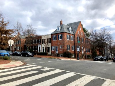 Q Street NW and 34th Street NW, Georgetown, Washington, DC… 