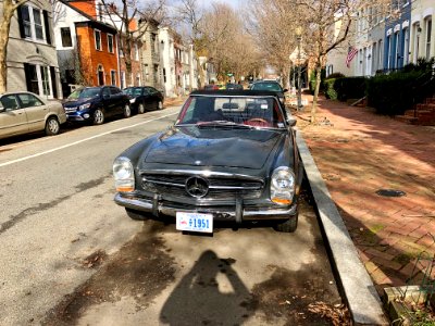 Mercedes 280 SL, Georgetown, Washington, DC 