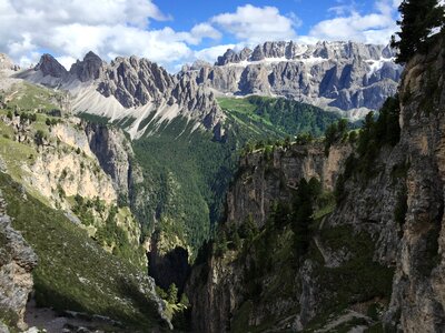 Canyon landscape peak photo