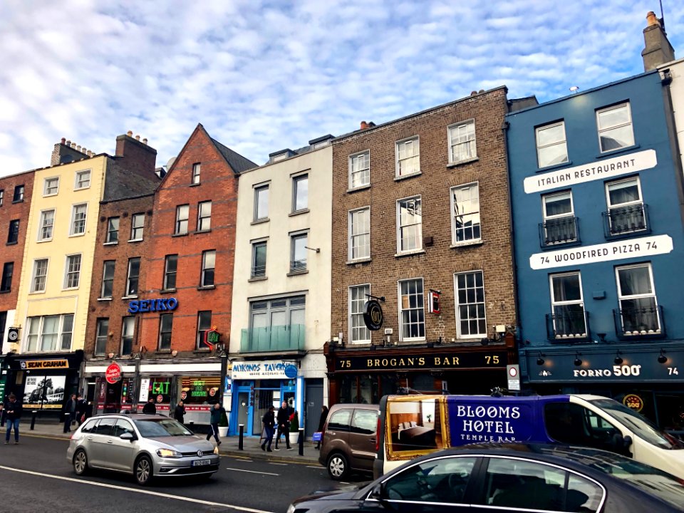 Dame Street, Dublin, Éire 