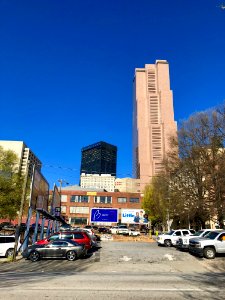 Skyline from Courtland Street, Atlanta, GA 