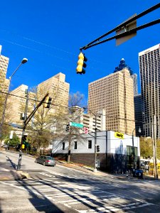 View of Peachtree Center, Atlanta, GA 