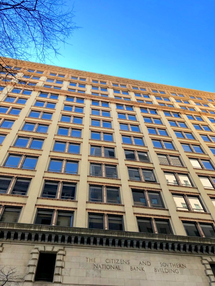 The Citizens and Southern National Bank Building, Atlanta,… 