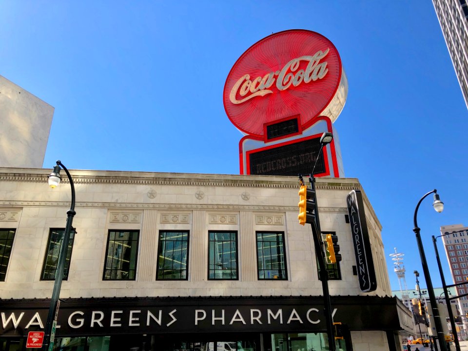 Coca-Cola Sign, Olympia Building, Atlanta, GA 