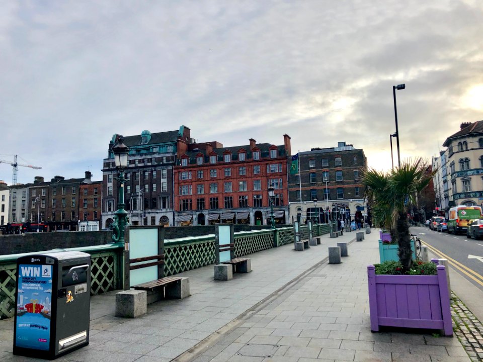 Grattan Bridge, Dublin, Éire 