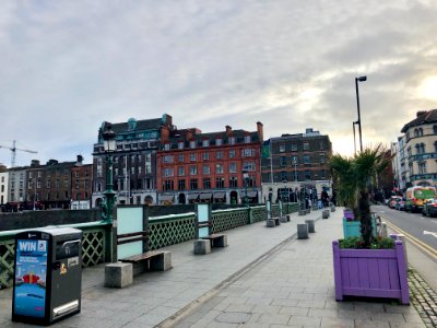 Grattan Bridge, Dublin, Éire 
