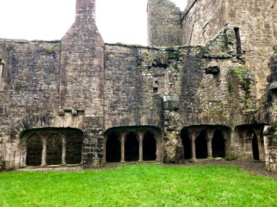 Cloister, Bective Abbey, Beigthigh, Éire 