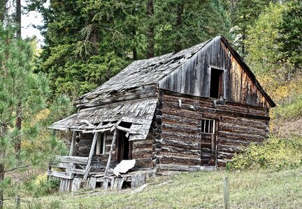 Rustic building rural photo