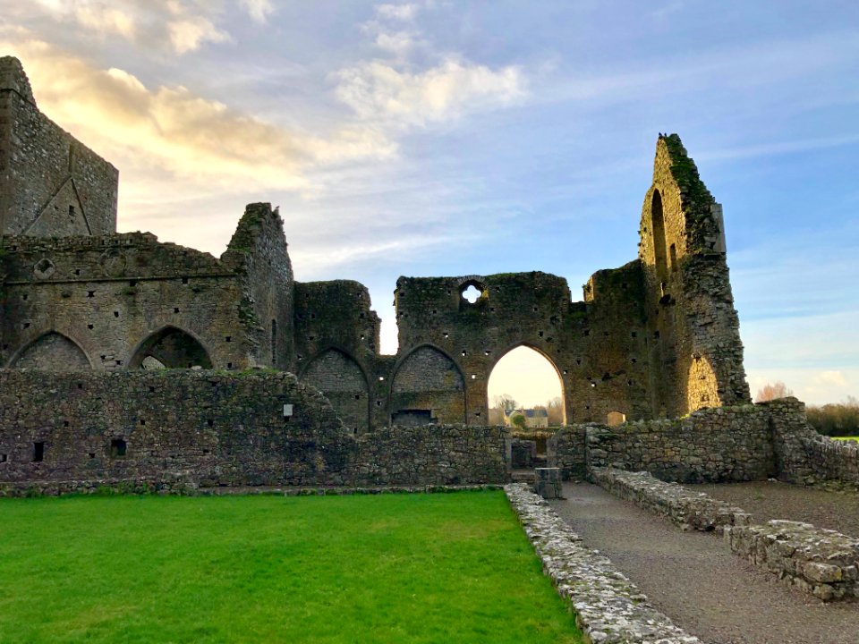 Cloister, Hore Abbey, Caiseal, Éire 