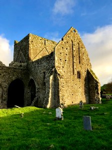 Graveyard, Hore Abbey, Caiseal, Éire 