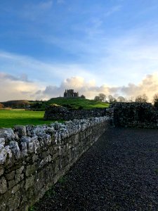 Rock of Cashel from Hore Abbey, Caiseal, Éire 