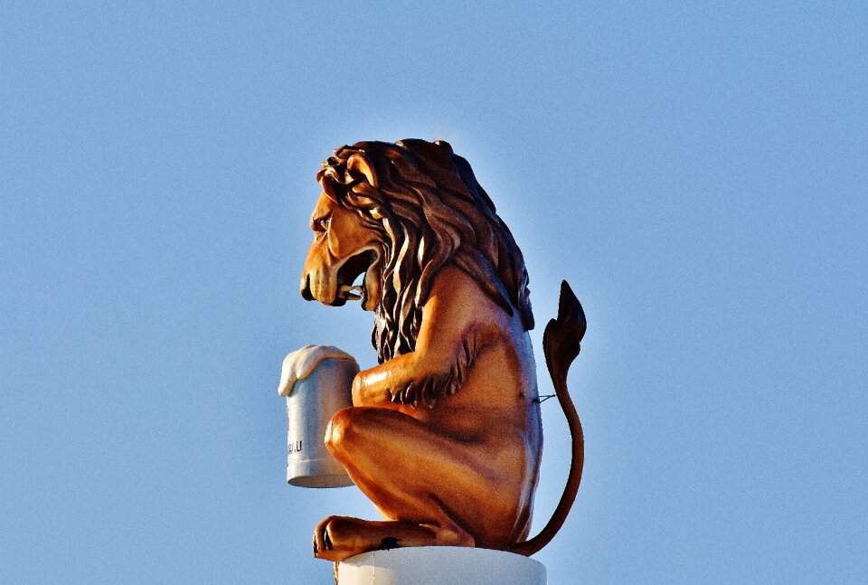 Brewery lion munich