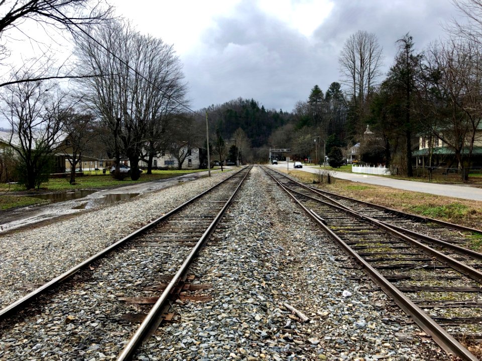 Railroad Tracks, Whittier, NC 