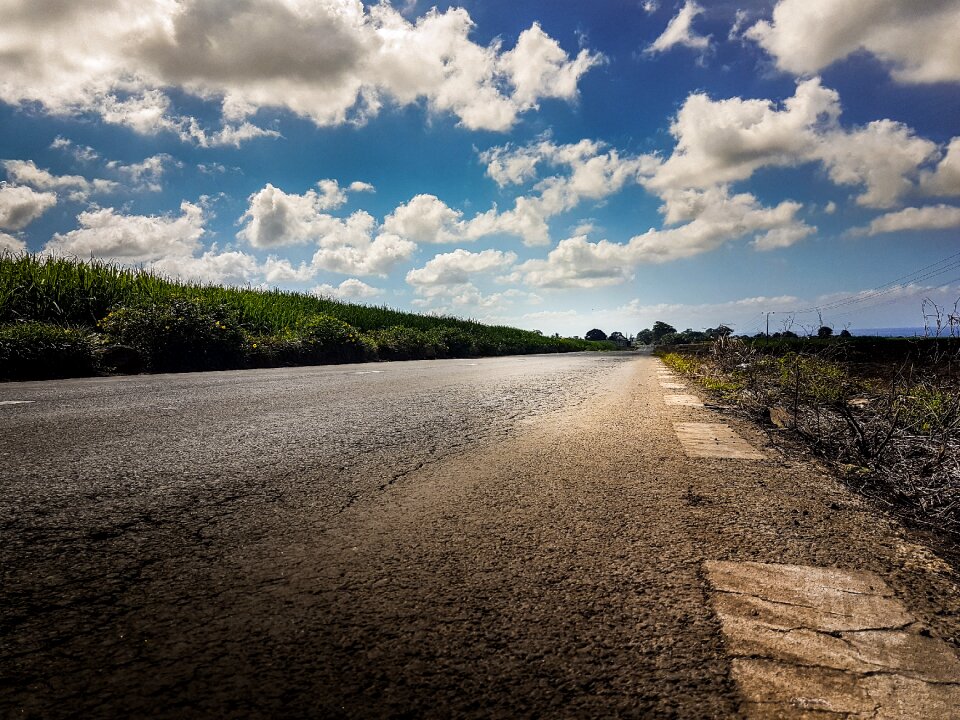 Landscape beautiful mauritius