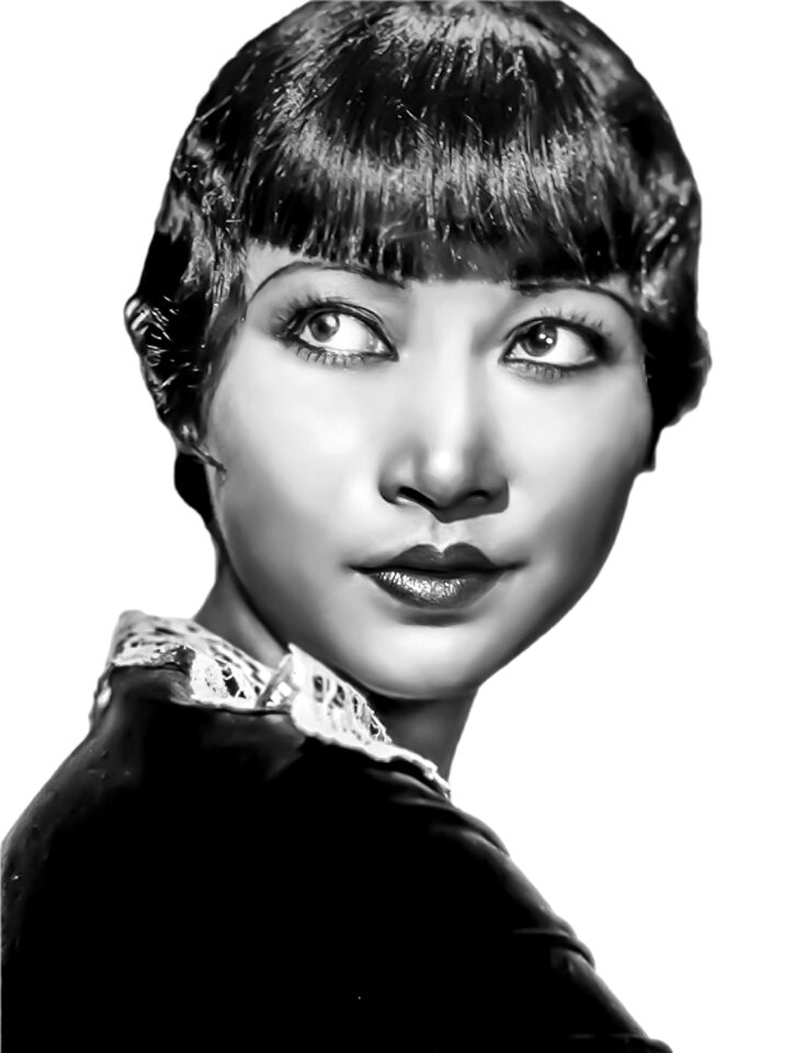 Anna may wong vintage asian female hollywood actress