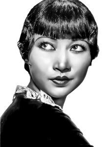 Anna may wong vintage asian female hollywood actress