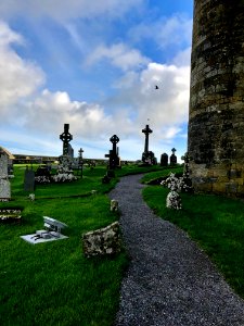 Graveyard, Rock of Cashel, Caiseal, Éire 