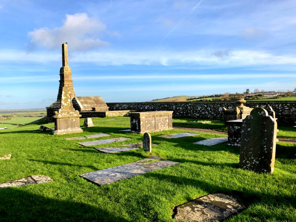 Graveyard, Rock of Cashel, Caiseal, Éire 