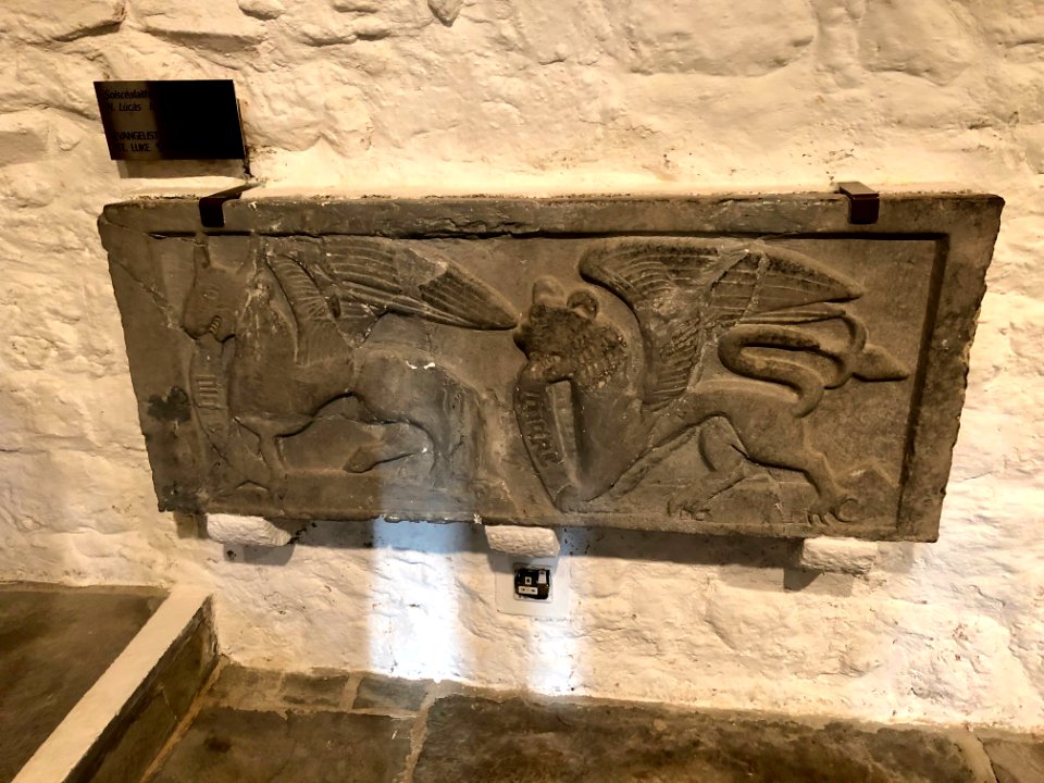 Rock Carving, Rock of Cashel, Caiseal, Éire 