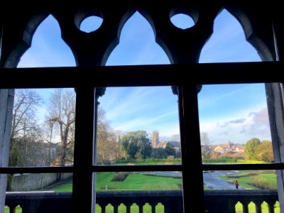 Dining Room Window, Kilkenny Castle, Cill Chainnigh, Éire 
