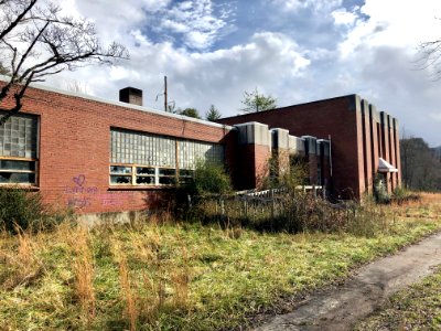 Log Cabin Association Elementary School, Barkers Creek, NC… 