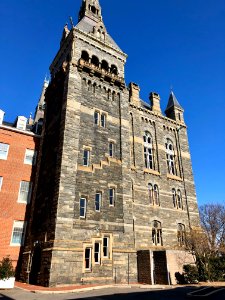 Healy Hall, Georgetown University, Georgetown, Washington,… 