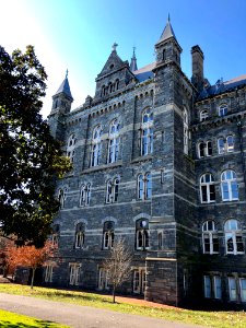 Healy Hall, Georgetown University, Georgetown, Washington,… 