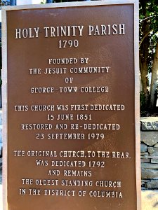 Holy Trinity Church, Georgetown, Washington, DC 