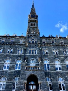 Healy Hall, Georgetown University, Georgetown, Washington,… 