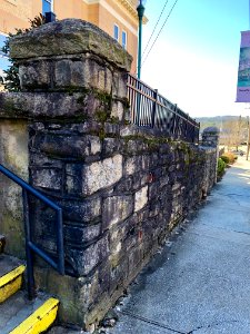 Courthouse Retaining Wall, Hendersonville, NC 