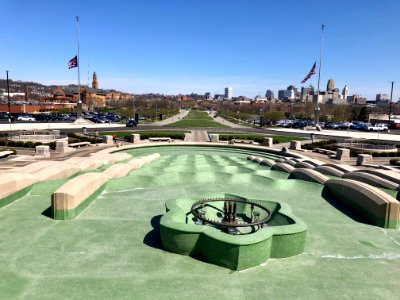 Front Fountain, Cincinnati Union Terminal, Queensgate, Cin… 