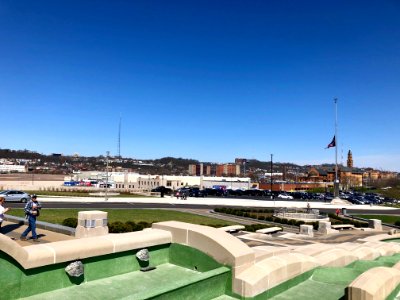 Front Fountain, Cincinnati Union Terminal, Queensgate, Cin… 
