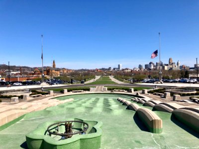 Front Fountain, Cincinnati Union Terminal, Queensgate, Cin… 