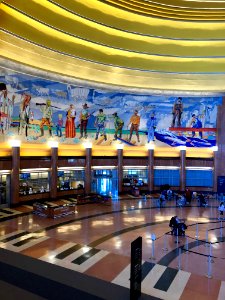 Rotunda Mosaics, Cincinnati Union Terminal, Queensgate, Ci… 