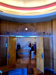 Front Facade Wood Carving, President's Office, Cincinnati … 