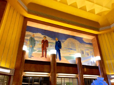 Union Terminal Construction Mosaic, Cincinnati Union Termi… 