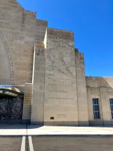 Facade Detail, Cincinnati Union Terminal, Queensgate, Cinc… 