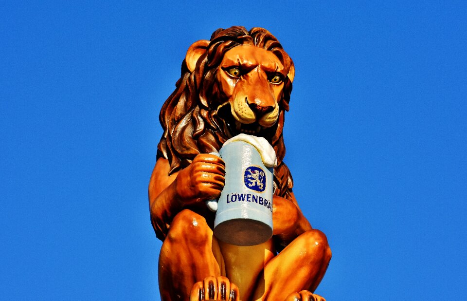 Brewery lion munich