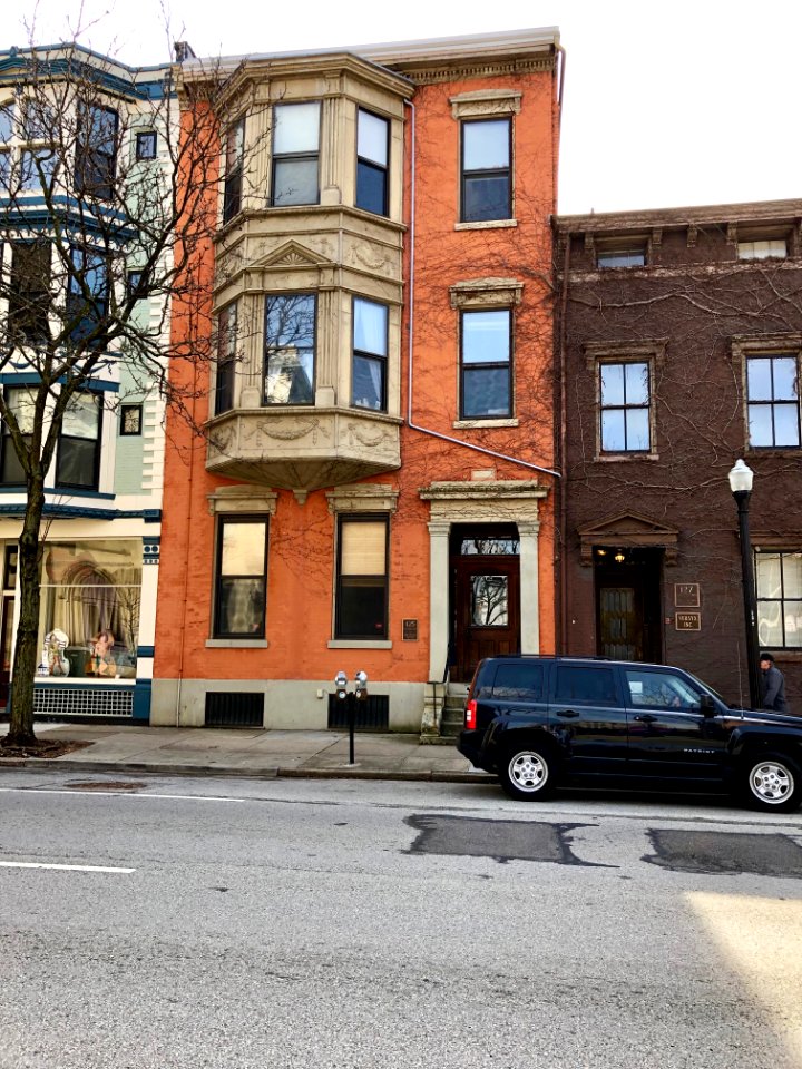 John Evans House, 9th Street, Cincinnati, OH 