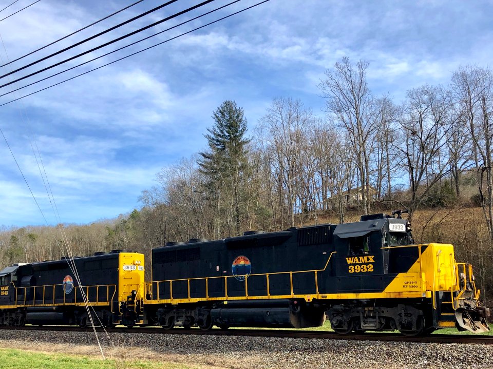 Blue Ridge Southern Railway Train, Beta, NC 