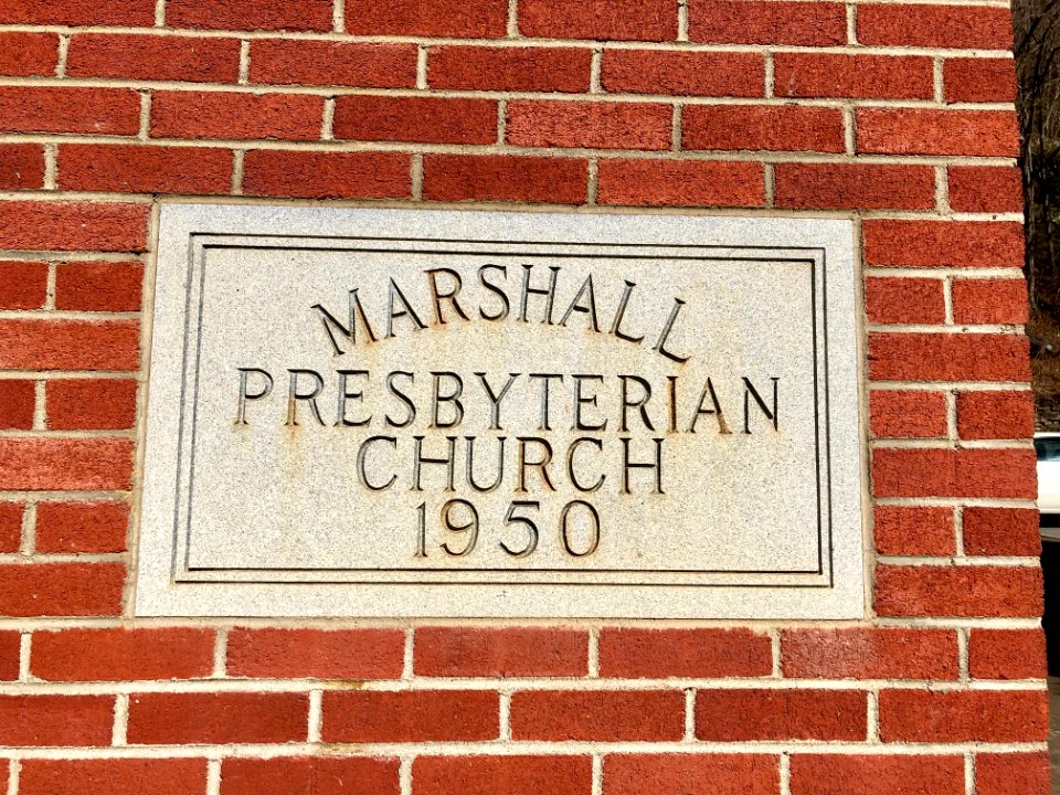 Cornerstone, Marshall Presbyterian Church, Marshall, NC 